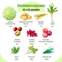 Сезонная корзина