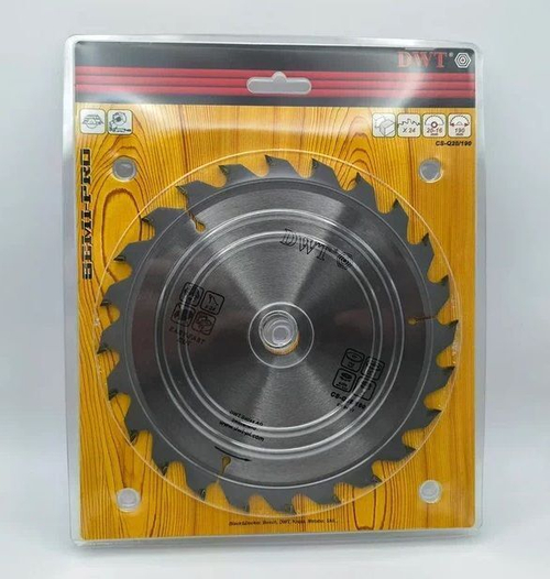Пильный диск по дереву 190 x 20/16 x 24Т DWT CS-Q20/190