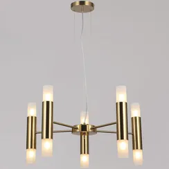 IL0314-10P-79 BRASS светильник потолочный