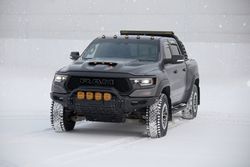 Бампер силовой передний BMS PRO-Line для Додж Рам ТРХ 2020-2024