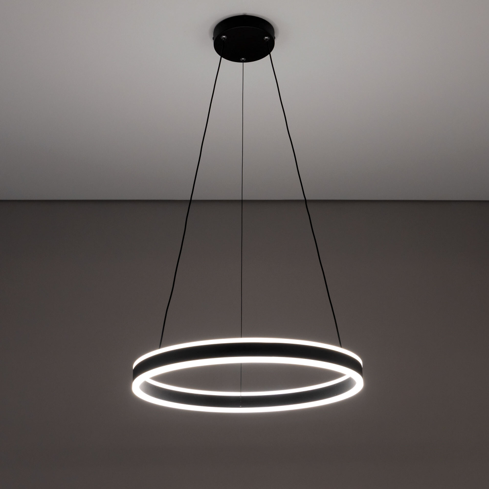 Citilux Дуэт CL719501 LED Люстра подвесная с пультом Чёрная