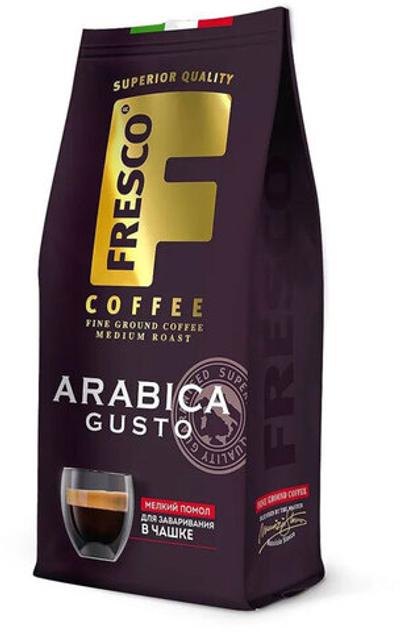 Кофе молотый Fresco Arabica Gusto для чашки 100 г