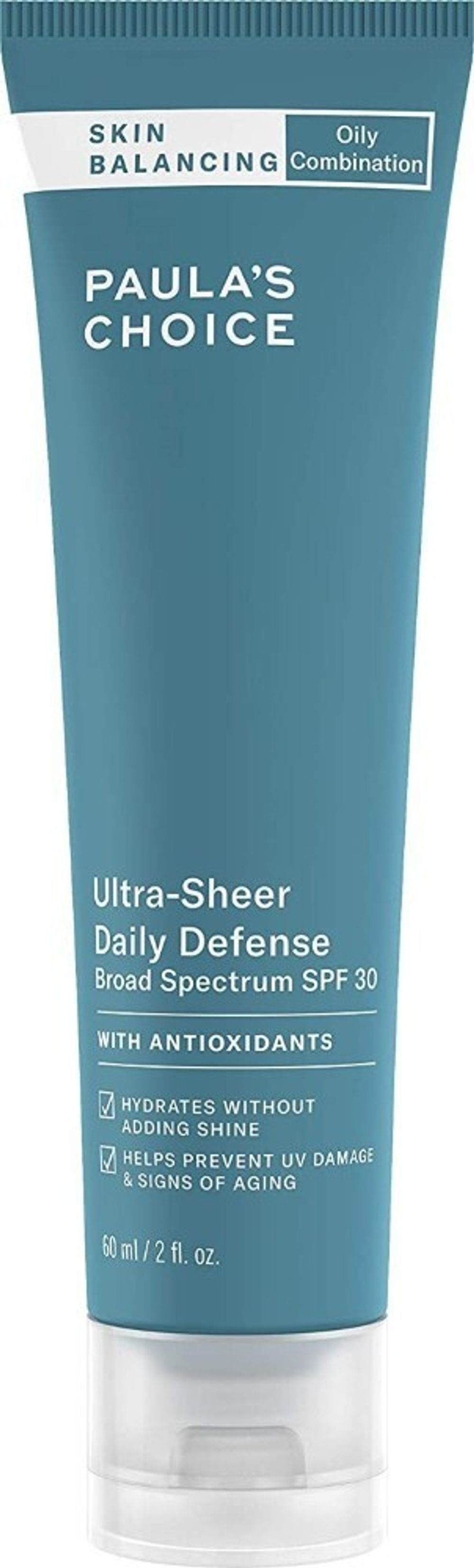 Крем с SPF 30 Paula's Choice Skin Balancing Ultra sheer daily defence 60 мл