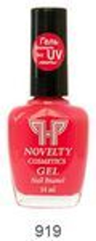 Novelty Cosmetics Лак для ногтей Gel Formula, тон №919, 14 мл