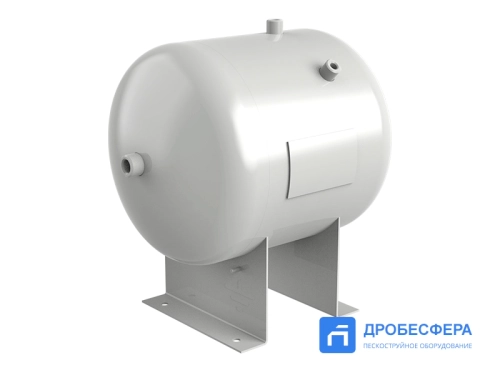Ресивер для компрессора РГ 25/10 горизонтальный оцинкованный