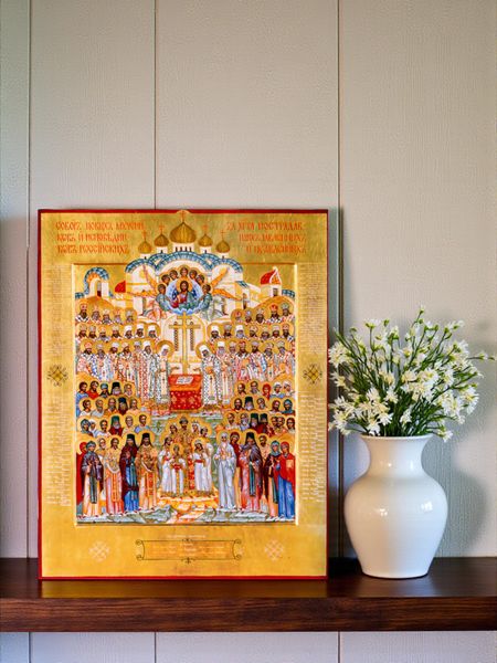 Икона Собор Новомучеников и Исповедников Церкви Русской Икона Собор Новомучеников и Исповедников Церкви Русской