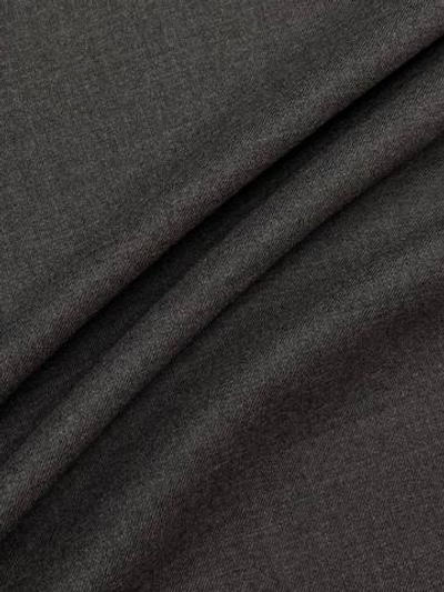 Шерсть с эластаном костюмно-плательная серая