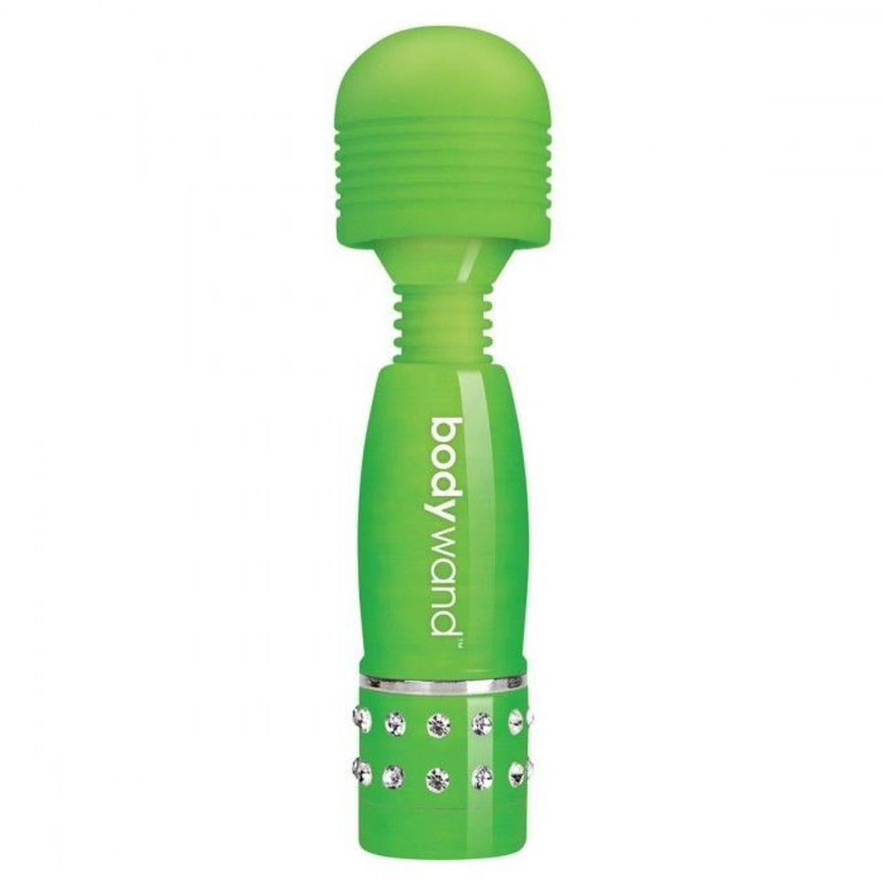 Мини-вибратор Bodywand Mini Massager Glow In The Dark, 11 см