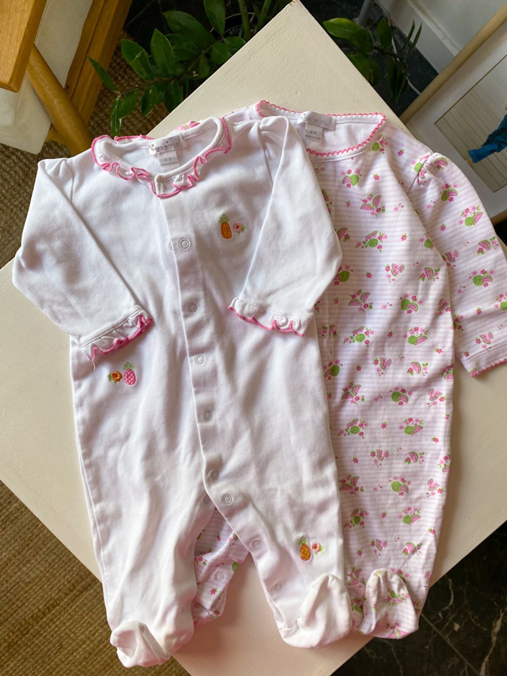 Новый набор из 2 хлопковых комбинезонов Kissy Kissy, 74