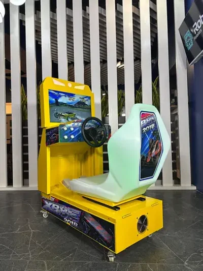 Детский гоночный видео симулятор «Супер драйв»