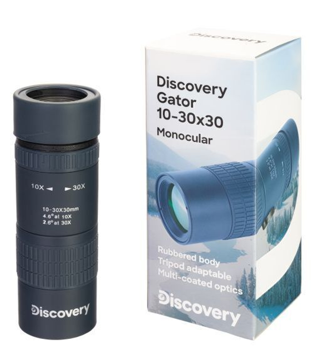 Монокуляр Levenhuk Discovery Gator 10-30х30
