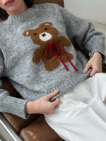 Свитер Bear серый