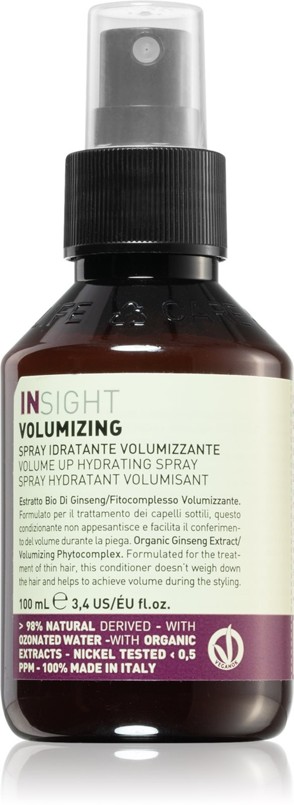 INSIGHT Volumizing - спрей для придания объема тонким волосам /   100  ml  / GTIN 8029352354366