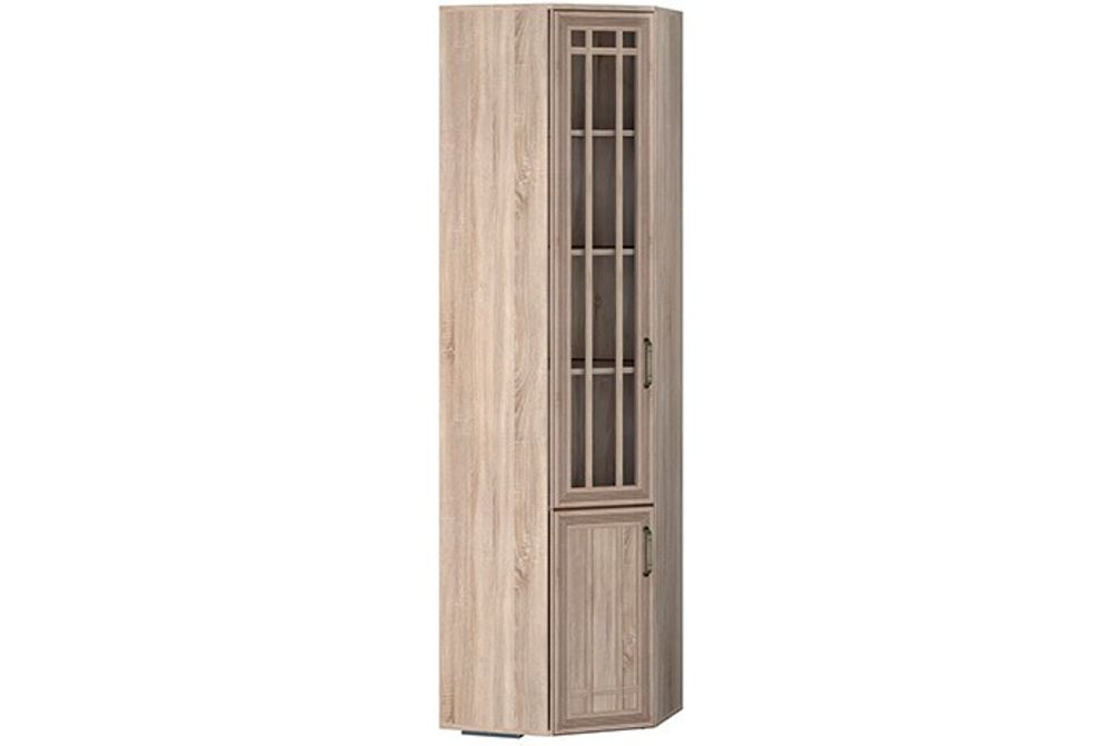 Бруно Шкаф угловой для книг ЛЕВЫЙ (350)