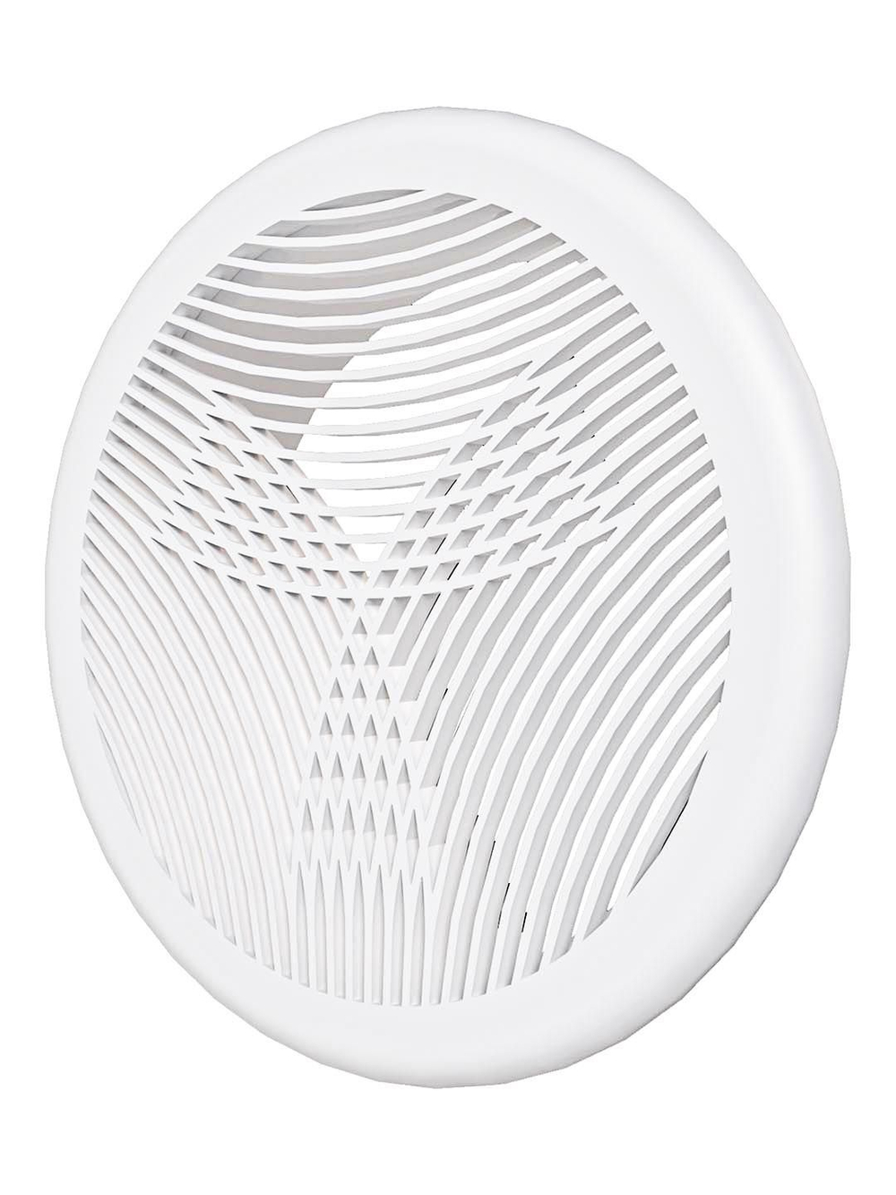 Решетка вентиляционная РПКФ фланец D160 разъемная D200 пластик ERA