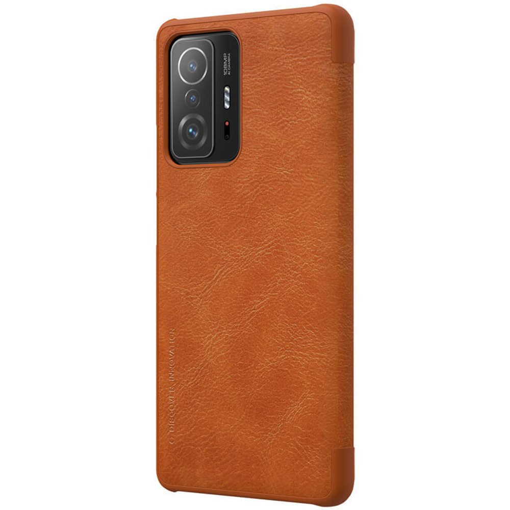 Кожаный чехол-книжка Nillkin Leather Qin для Xiaomi Mi 11T (Pro)