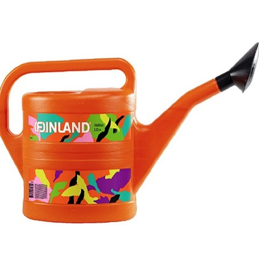 Лейка оранжевая 10л FINLAND