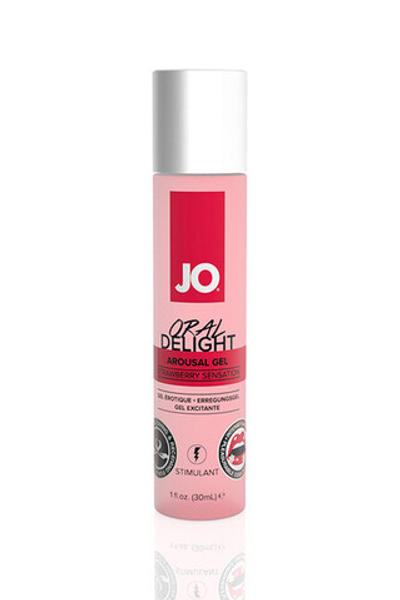 Гель для оральных ласк со вкусом клубники Oral Delight Strawberry Sensation (30 мл)