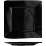 Тарелка «Кунстверк» квадратная;фарфор;,H=15,L=210,B=210мм;черный (Цвет: черный)