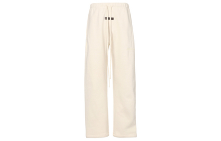 Штаны Fear of God Essentials FW22 Relaxed Sweatpant Egg shell Logo, FOG-FW22-260