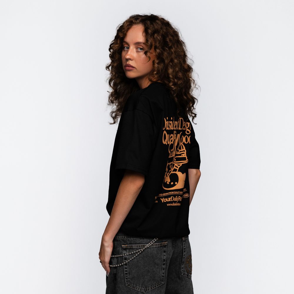 Футболка Dissident QG Chef черная