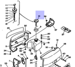 Крышка бака 2CMHS в сборе