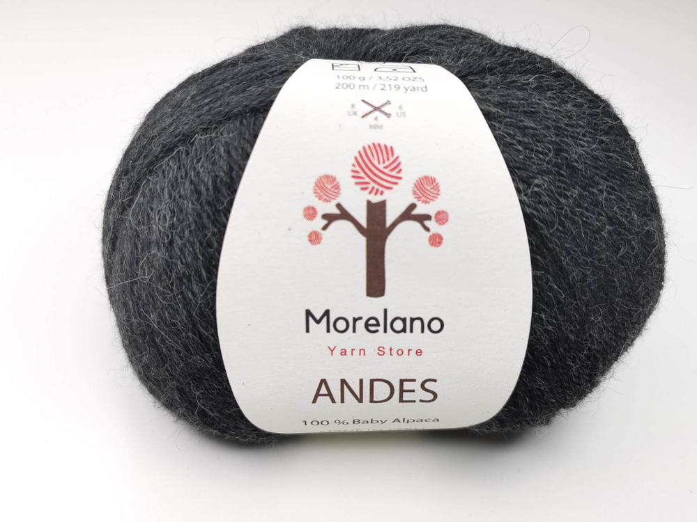 Пряжа для вязания Morelano ANDES 4/8 A75