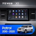 Teyes X1 9" для Nissan Patrol 6 2010-2020