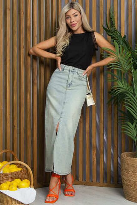 Юбка Лондон (голубо-зеленая) Ю13417-4М LT Collection