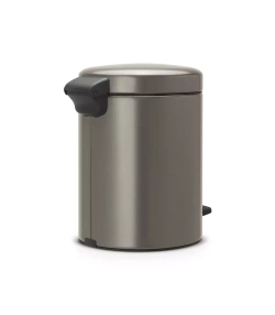 Brabantia - Платиновый мусорный контейнер NewIcon 5л. / артикул   112683  / GTIN 8710755112683