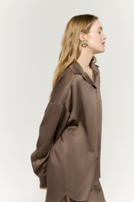 Рубашка струящаяся