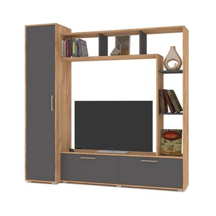 Стенка "Прага" 1800, ЛДСП, Модериум, г. Ижевск