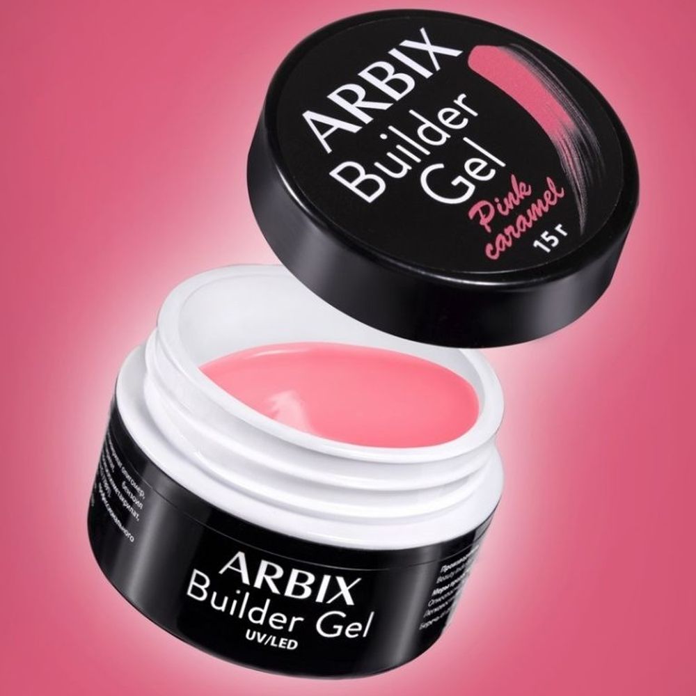 Arbix Builder Gel Pink Caramel,15г