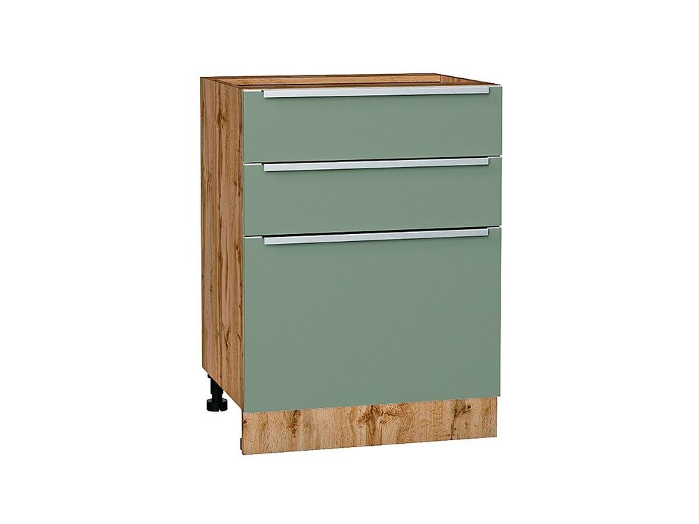 Шкаф нижний с 3-мя ящиками Фьюжн