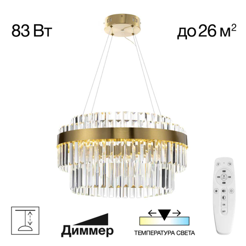 Подвесной светодиодный светильник Citilux Sheldon CL339153