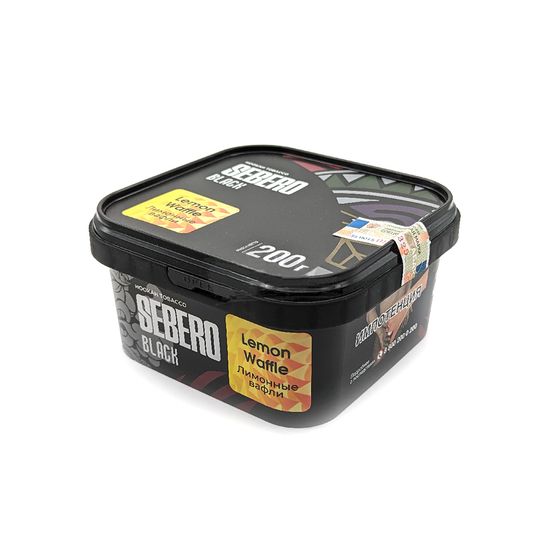 Sebero Black (Лимонные вафли), 200 гр.