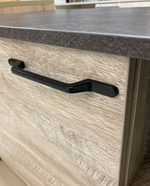 Тумба ТВ Клео Дуб Юкон/Ателье темное