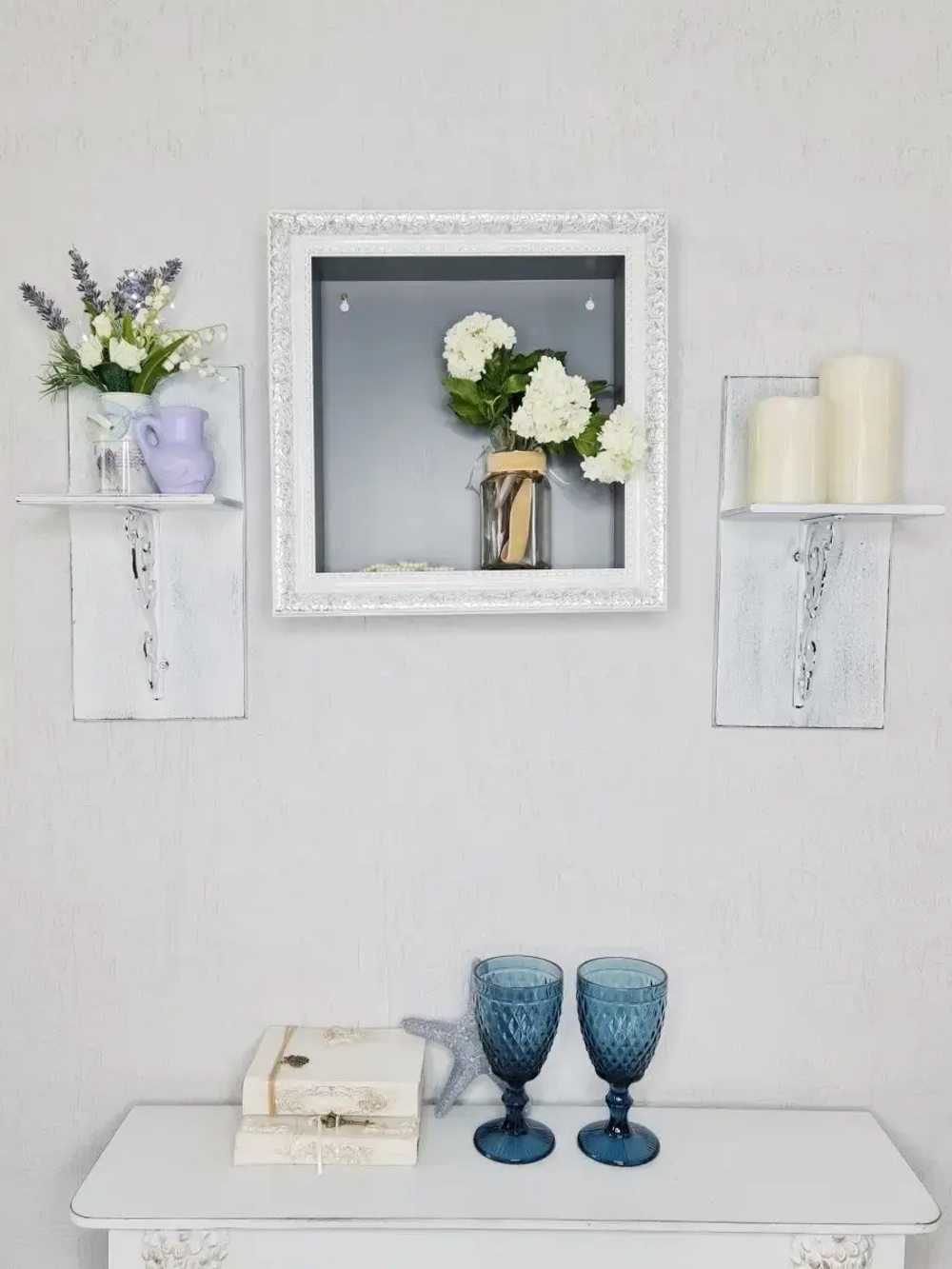 Полка настенная навесная