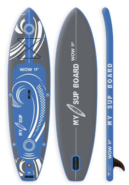 Надувная доска для Wind-сёрфинга WINDSUP (WINDSURF) MY SUP WOW 11.6