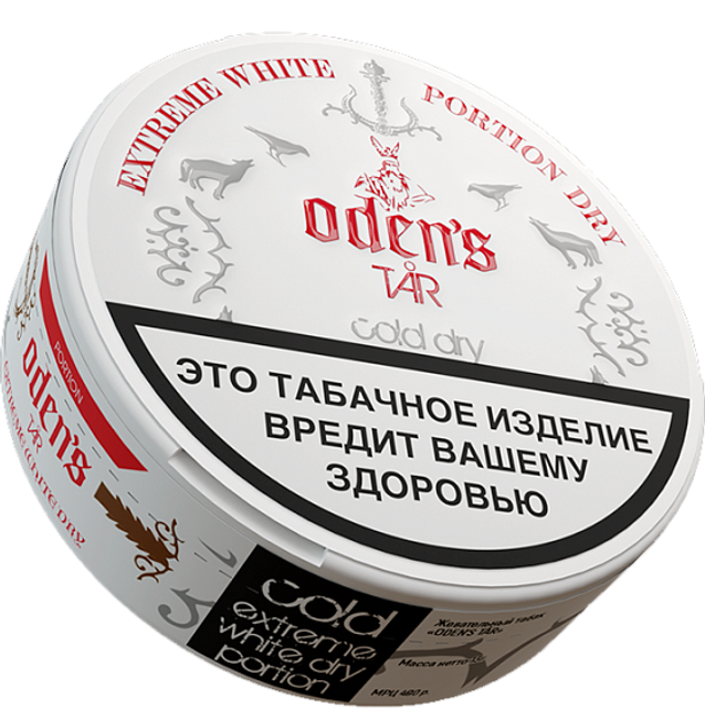 Жевательный табак ODEN'S TAR - Cold Dry