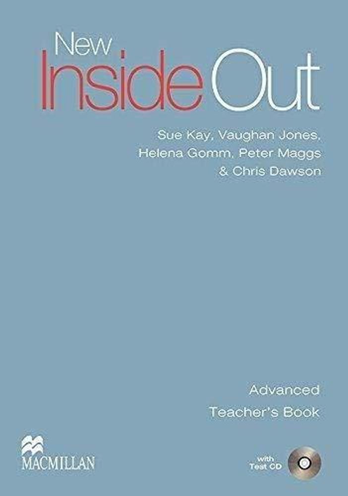 New Inside Out Adv книга для учителя (TB +Test D)