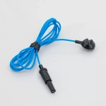 Комплект электродов для энцефалографии Эл ЭГМ (чашечковые электроды 22 шт, электрод ушной 2 шт, провода 24 шт)