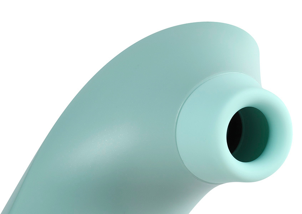 Мятный мембранно-волновой клиторальный стимулятор Svakom Pulse Lite Neo Seafoam Blue Interactive Pulse Stimulator SX013A-SB