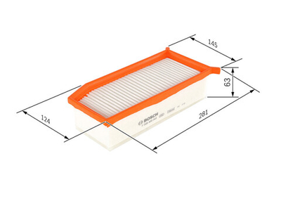 BOSCH - F026400343-BOC - Air Filter
