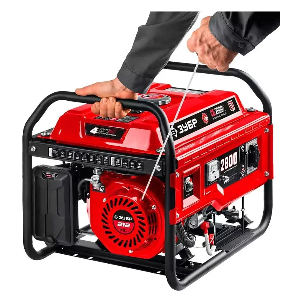 ЗУБР СБ-2800Е бензиновый генератор