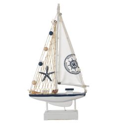 GAEM Изделие декоративное "Корабль" (подсветка 2xАА н/п), L18 W4,5 H36 см