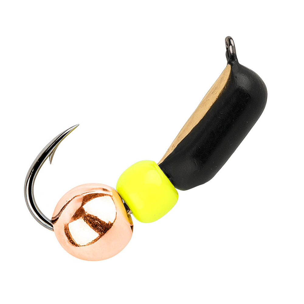 Мормышка Владимирская 614 "Гвоздик Тандем" с коронкой, 2мм, 0.6гр (10шт/уп)