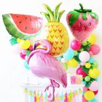 Фольгированный шар (22''/56 см) Фигура, Клубника, 1 шт.