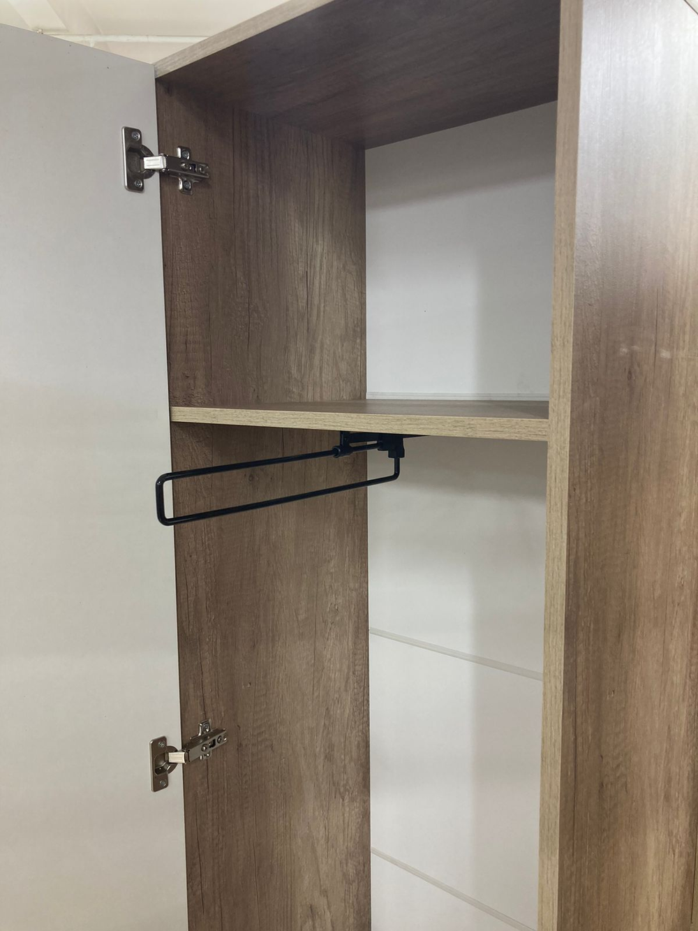 Шкаф для белья Наоми ШК-25 дуб каньон/графит