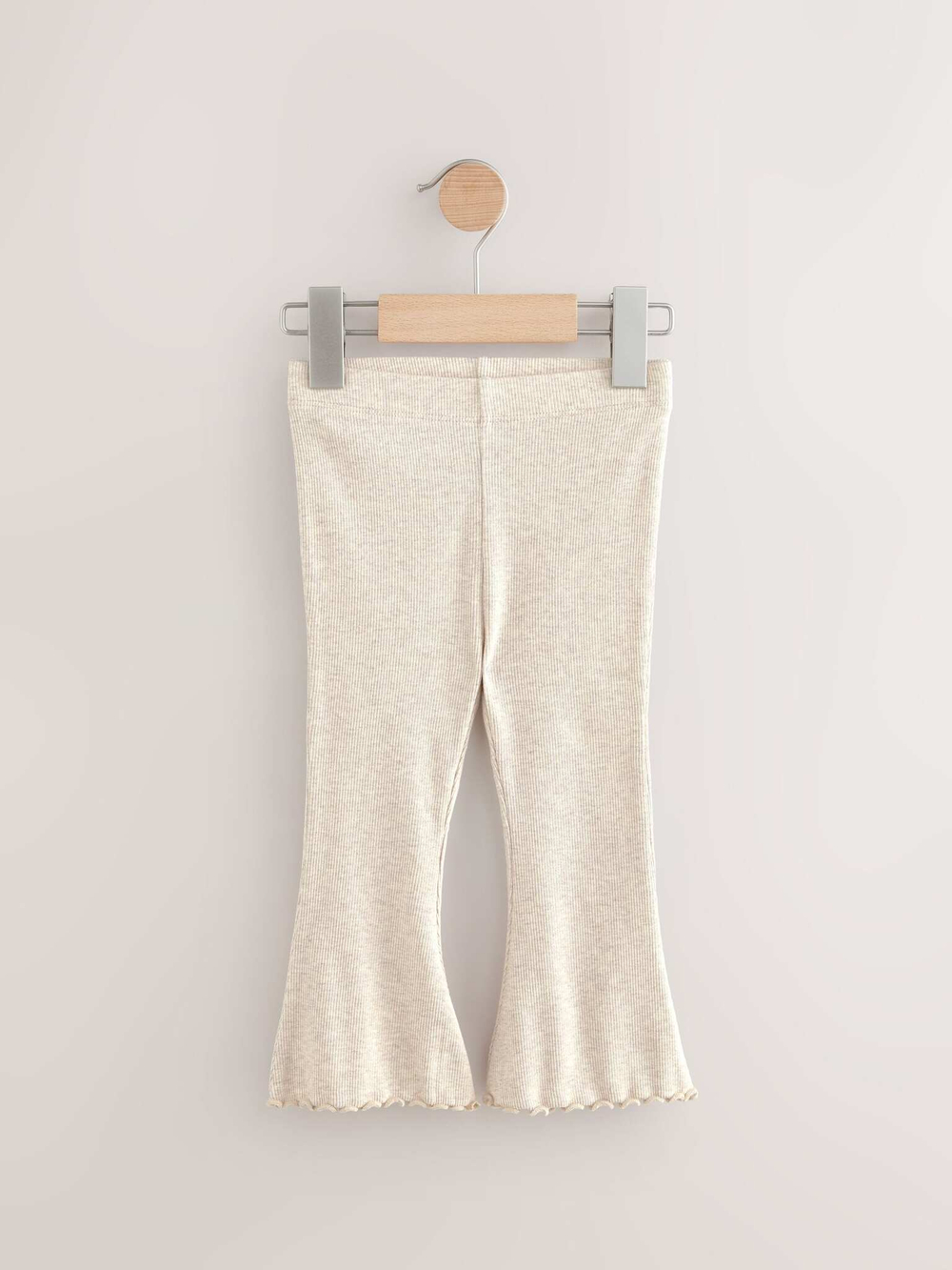 Легинсы-клеш для девочки Next AY1-220, 3 шт., Черный, Бежевый